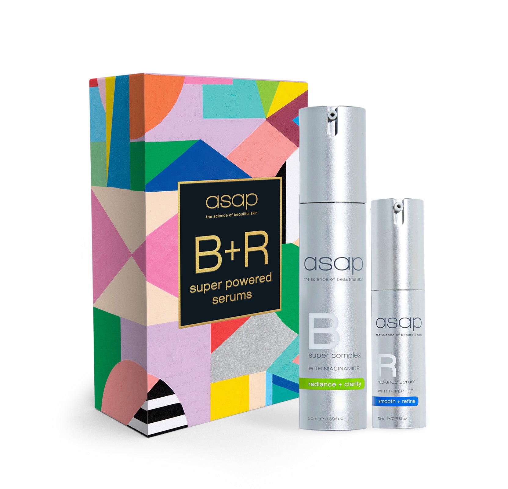 Super B COMPLEX (50ml) + Radiance Serum (15ml)