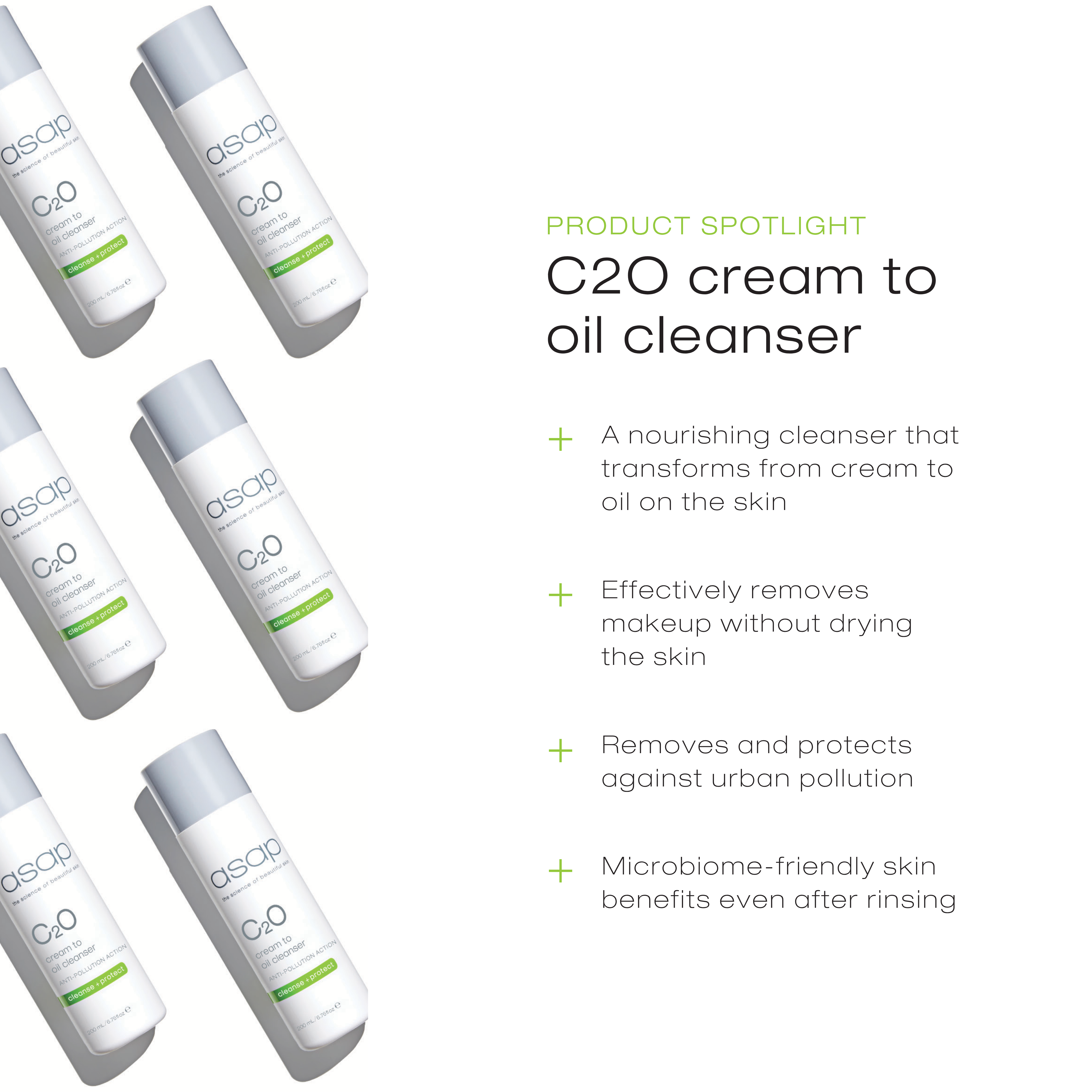 C2O Cream to Oil Cleanser